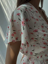 Floral V-Neck Flutter Sleeve Midi Dress - Sun Imperial (photo 5)