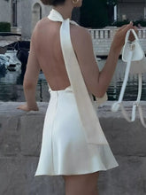 Halter Neck Mini Dress - Sun Imperial (photo 2)
