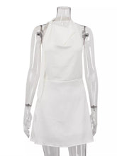 Halter Neck Mini Dress - Sun Imperial (photo 5)