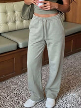 High-Waisted Wide-Leg Sweatpants - product photo 2