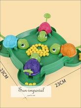 Kids Desktop Turtle Bean Game – 4 Player Fast Action Family Tabletop | Educational Parent-child Interactive Toy player kids game,
