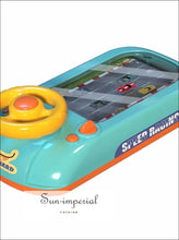 Kids Musical Steering Wheel Toy – Interactive Driving Simulator with Sounds & Lights | Educational Racing Game for Toddlers car steering