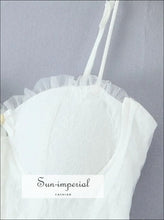 Lace Corset-style Sling Dress with Mesh Panels corset style dress, evening dress women, lace sling low waist mesh panel Sun-Imperial United