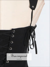 Lace Up Mini Cami Dress Sun-Imperial United States