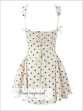 Lace Up Mini Cami Dress Sun-Imperial United States