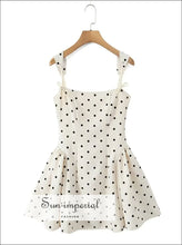 Lace Up Mini Cami Dress Sun-Imperial United States
