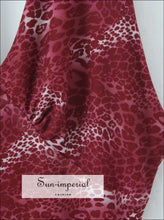 Leopard Mesh Halter Mini Dress with Tie Bow animal print dress, backless mini halter dress women, leopard mesh Sun-Imperial United States