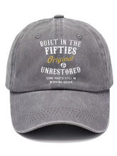 Letter Adjustable Baseball Cap - Sun Imperial (photo 4)