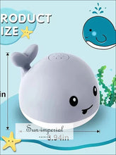 Light-up Whale Baby Bath Toy – Water Sprinkler & Pool Play | Interactive Sensory for Toddlers 1–3 baby bath toy, infant water play kids