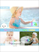 Light-up Whale Baby Bath Toy – Water Sprinkler & Pool Play | Interactive Sensory for Toddlers 1–3 baby bath toy, infant water play kids