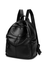 Minimalist Chic PU Leather Casual Backpack Bag - product photo 5