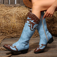 Point Toe Block Heels Boots - Sun Imperial product photo 2