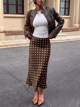 Polka Dot Midi Skirt - product photo 1