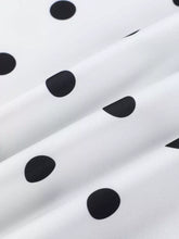 Polka Dot Midi Skirt with Lace Trim - product photo 15