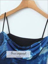 Printed Bodycon Cami Dress Dress, Ship From Overseas Sun-Imperial United States