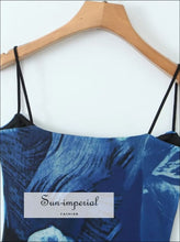 Printed Bodycon Cami Dress Dress, Ship From Overseas Sun-Imperial United States