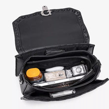 Quilted PU Leather Crossbody Bag with Rhinestone Decor - product photo 9