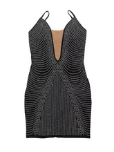 Rhinestone Spaghetti Strap Mini Dress - Sun Imperial (photo 6)