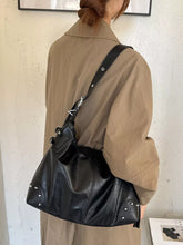 Rivet Detail Large Shoulder Bag - product photo 8
