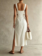 Ruched Cut-Out Midi Dress - Sun Imperial (photo 2)