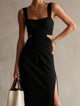 Ruched Cut-Out Midi Dress - Sun Imperial (photo 8)