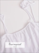 Ruffle Layered Tie Shoulder Cami Dress Sun-Imperial United States