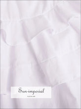 Ruffle Layered Tie Shoulder Cami Dress Sun-Imperial United States