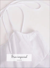 Ruffle Layered Tie Shoulder Cami Dress Sun-Imperial United States
