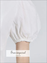 Ruffle Tiered Puff Sleeve Mini Dress Sun-Imperial United States