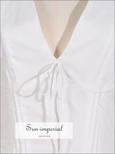 Ruffle Tiered Puff Sleeve Mini Dress Sun-Imperial United States