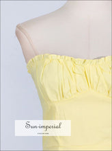Slit Sleeveless Zip Back Midi Dress Sun-Imperial United States