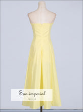 Slit Sleeveless Zip Back Midi Dress Sun-Imperial United States