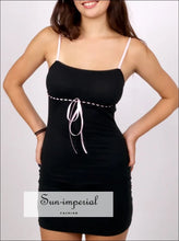 Square Neck Mini Cami Dress Sun-Imperial United States