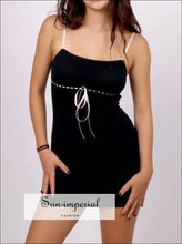 Square Neck Mini Cami Dress Sun-Imperial United States