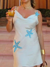 Starfish Spaghetti Strap Mini Dress - Sun Imperial (photo 5)