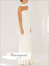 Strapless Mermaid Maxi Dress Ship From Overseas Sun-Imperial United States
