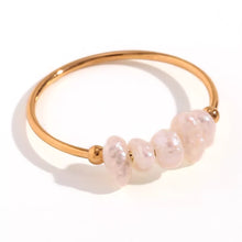 18K Gold-Plated Baroque Pearl Ring - Sun Imperial product photo 14