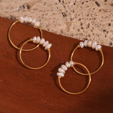 18K Gold-Plated Baroque Pearl Ring - Sun Imperial product photo 3