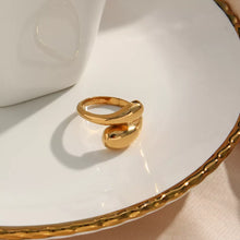 18K Gold-Plated Bypass Ring - Sun Imperial product photo 6