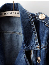 Asymmetrical Zip Denim Jacket - Sun Imperial product image 4