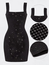 Backless Rhinestone Embellished Bodycon Mini Dress - Sun Imperial product photo 11