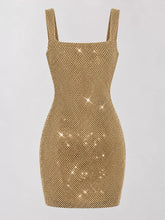 Backless Rhinestone Embellished Bodycon Mini Dress - Sun Imperial product photo 14