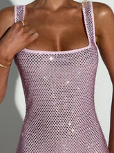 Backless Rhinestone Embellished Bodycon Mini Dress - Sun Imperial product photo 23
