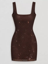 Backless Rhinestone Embellished Bodycon Mini Dress - Sun Imperial product photo 28