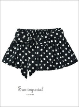 Black Polka-Dot Halter Top and Mini Skirt: Separates or Set - Sun Imperial product photo 23