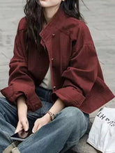 Button Up Dropped Shoulder Denim Jacket - Sun Imperial product photo 5