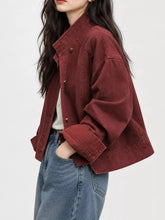 Button Up Dropped Shoulder Denim Jacket - Sun Imperial product photo 6