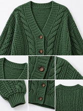 Cable Knit Button-Down Cardigan - Sun Imperial product photo 10