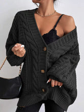 Cable Knit Button-Down Cardigan - Sun Imperial product photo 16