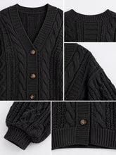 Cable Knit Button-Down Cardigan - Sun Imperial product photo 21